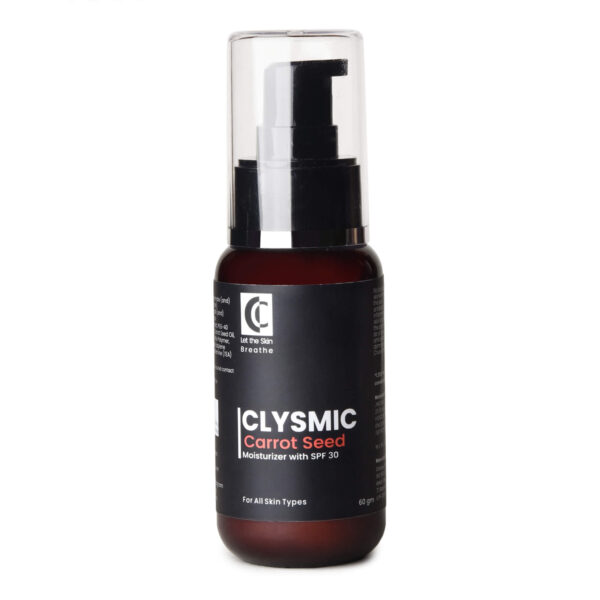 CLYSMIC Carrot Seed Moisturizer with SPF 30