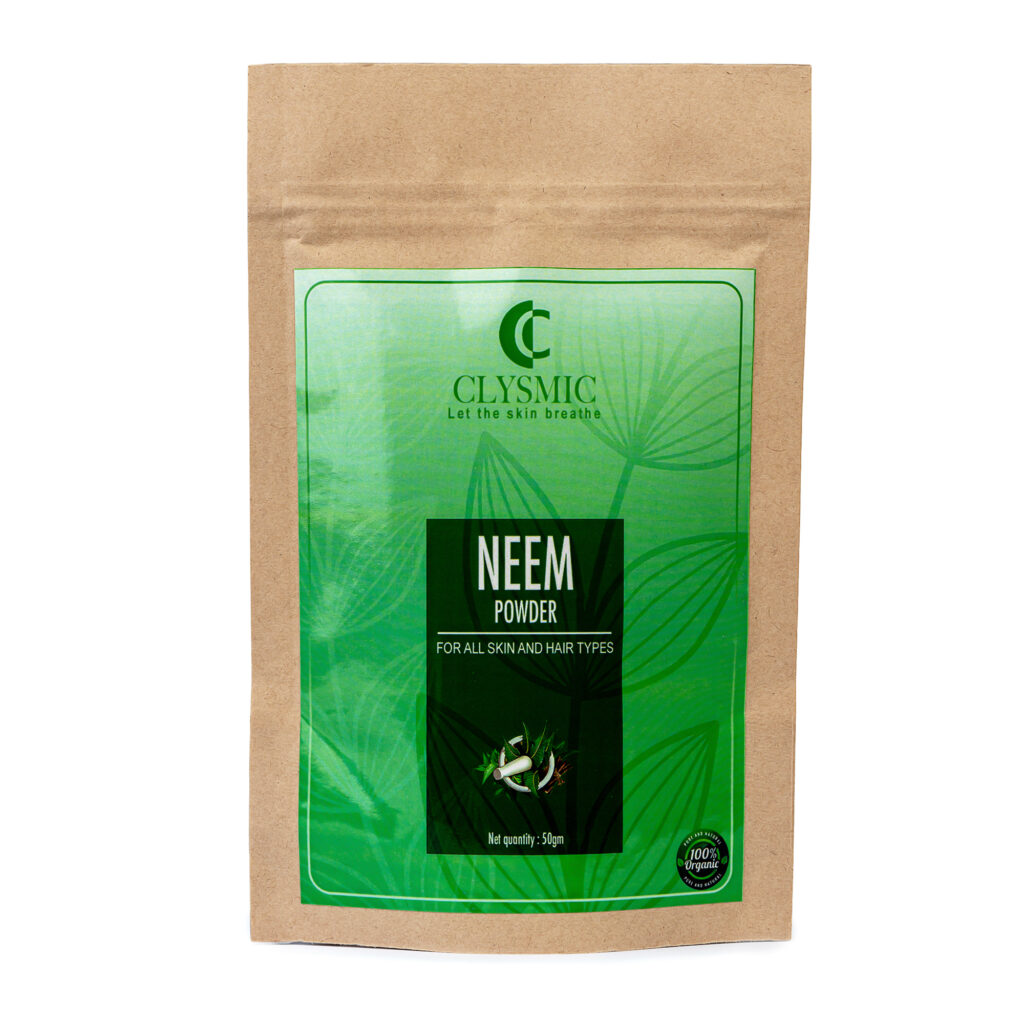 Clysmic neem powder- 50gm | 100% herbal and organic